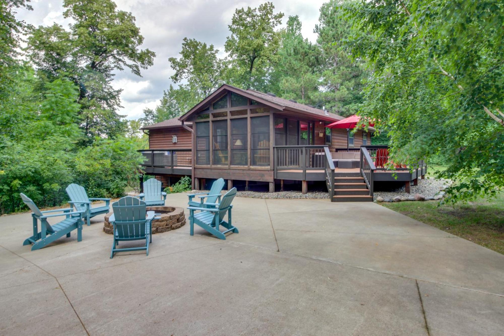 Beautiful Breezy Point Home With Beach And Dock! Pequot Lakes Exterior photo